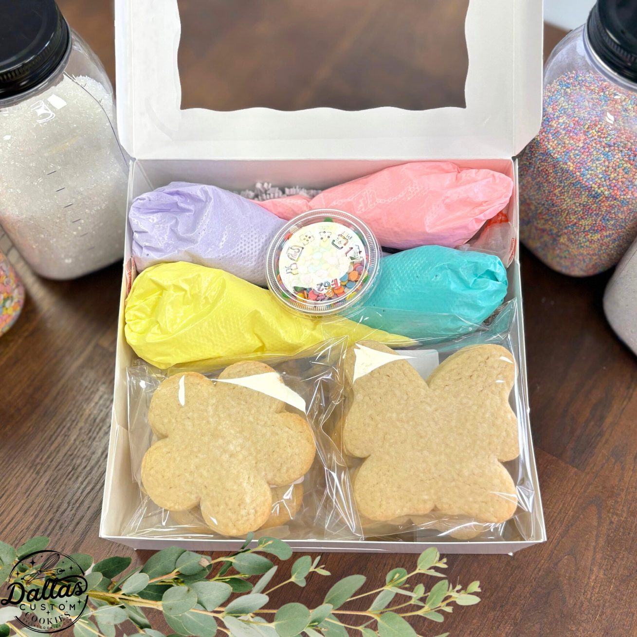 Spring Daisy Flower Butterfly Cookie Decorating Kit Deco Kit for DIY Cookie Decorating Kit --12 Count