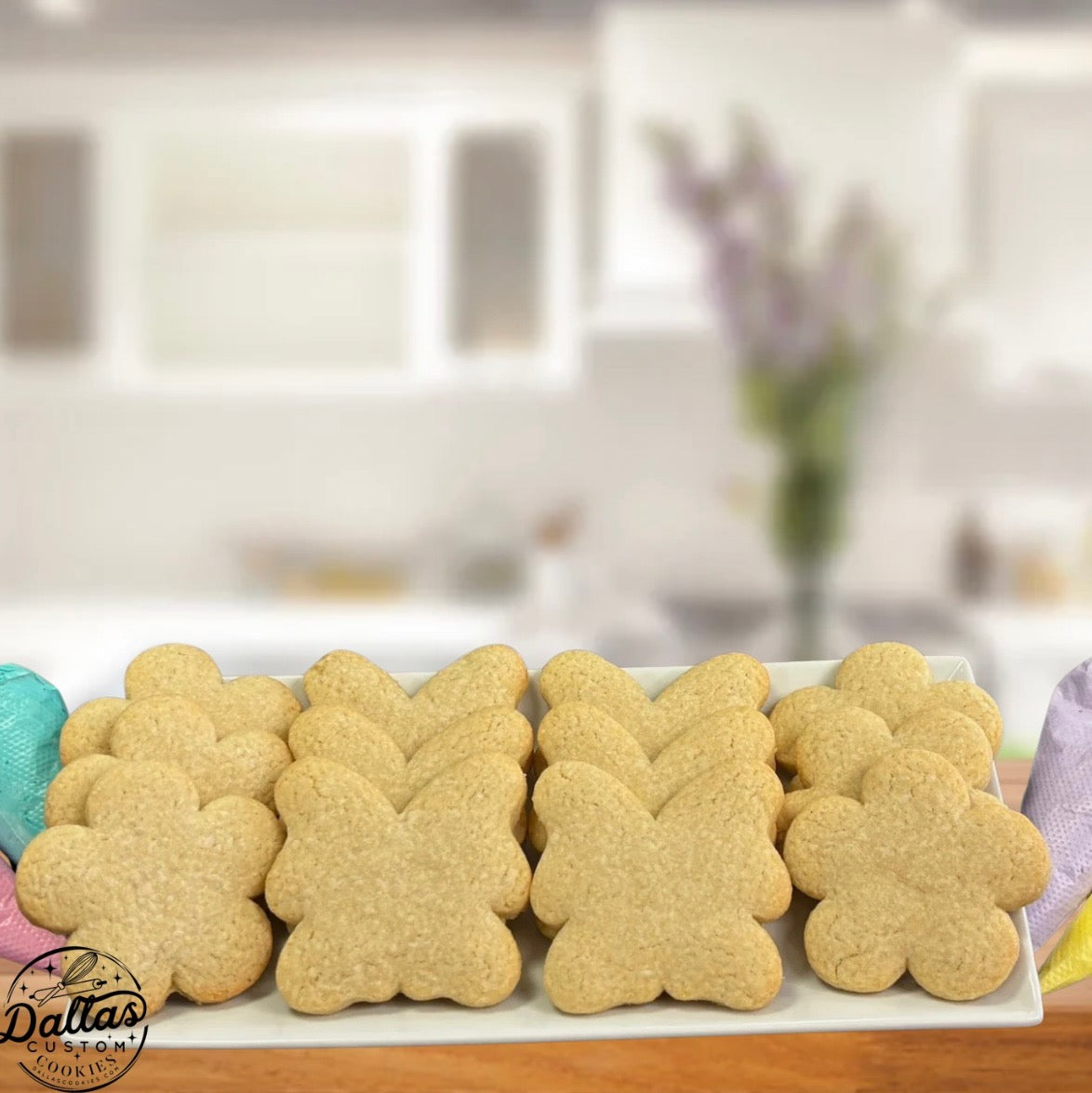 Spring Daisy Flower Butterfly Cookie Decorating Kit Deco Kit for DIY Cookie Decorating Kit --12 Count