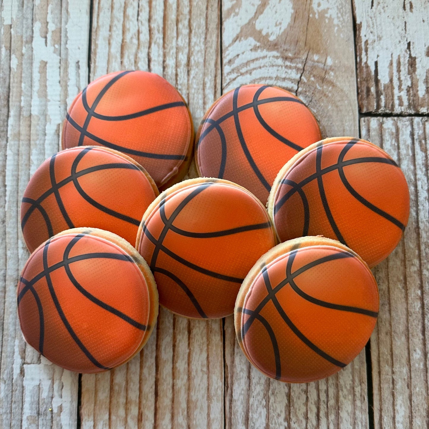 Basketball Sports Themed Cookies--12 Count