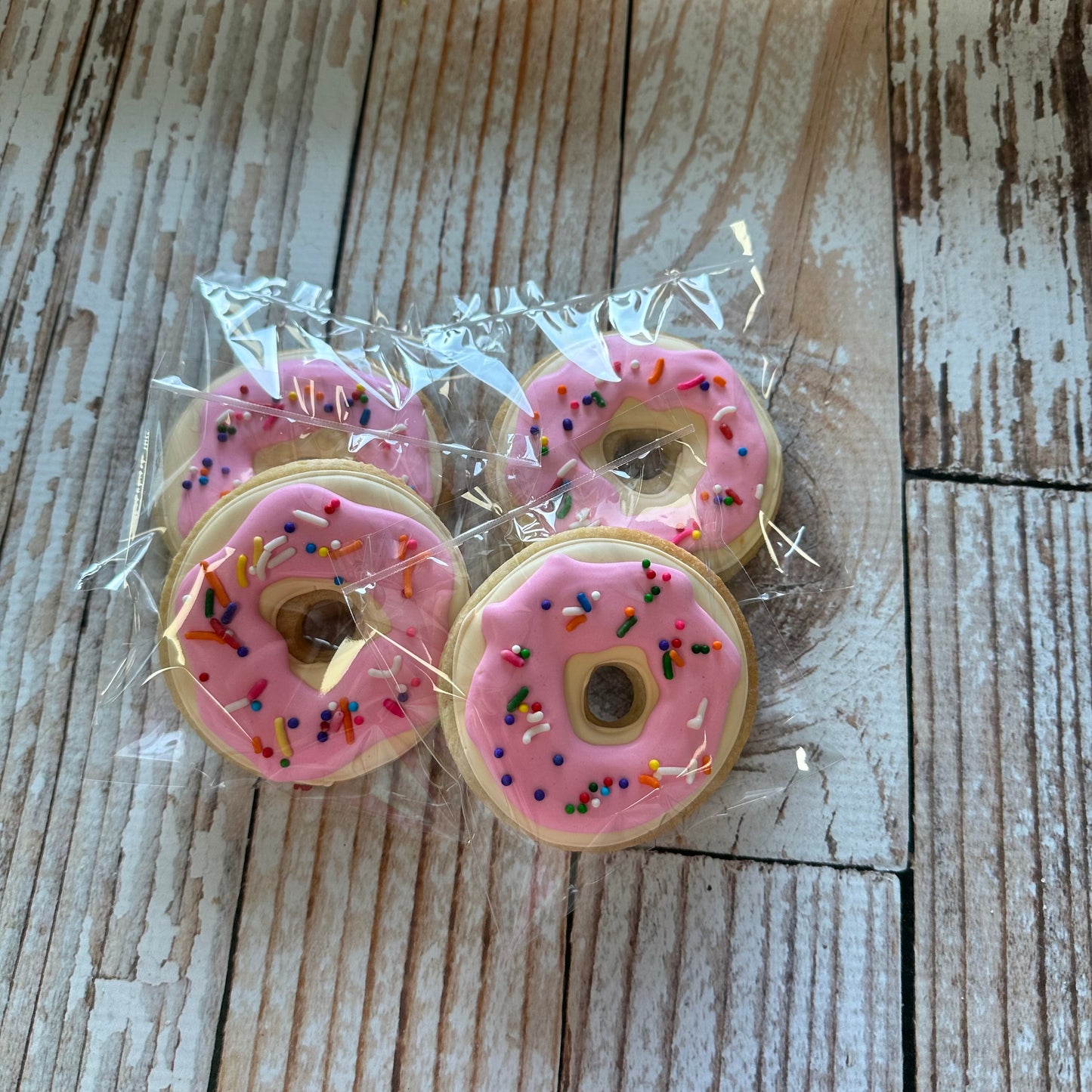 Donut Grow Up Birthday Cookies Donut Themed Party Cookies -12 Count
