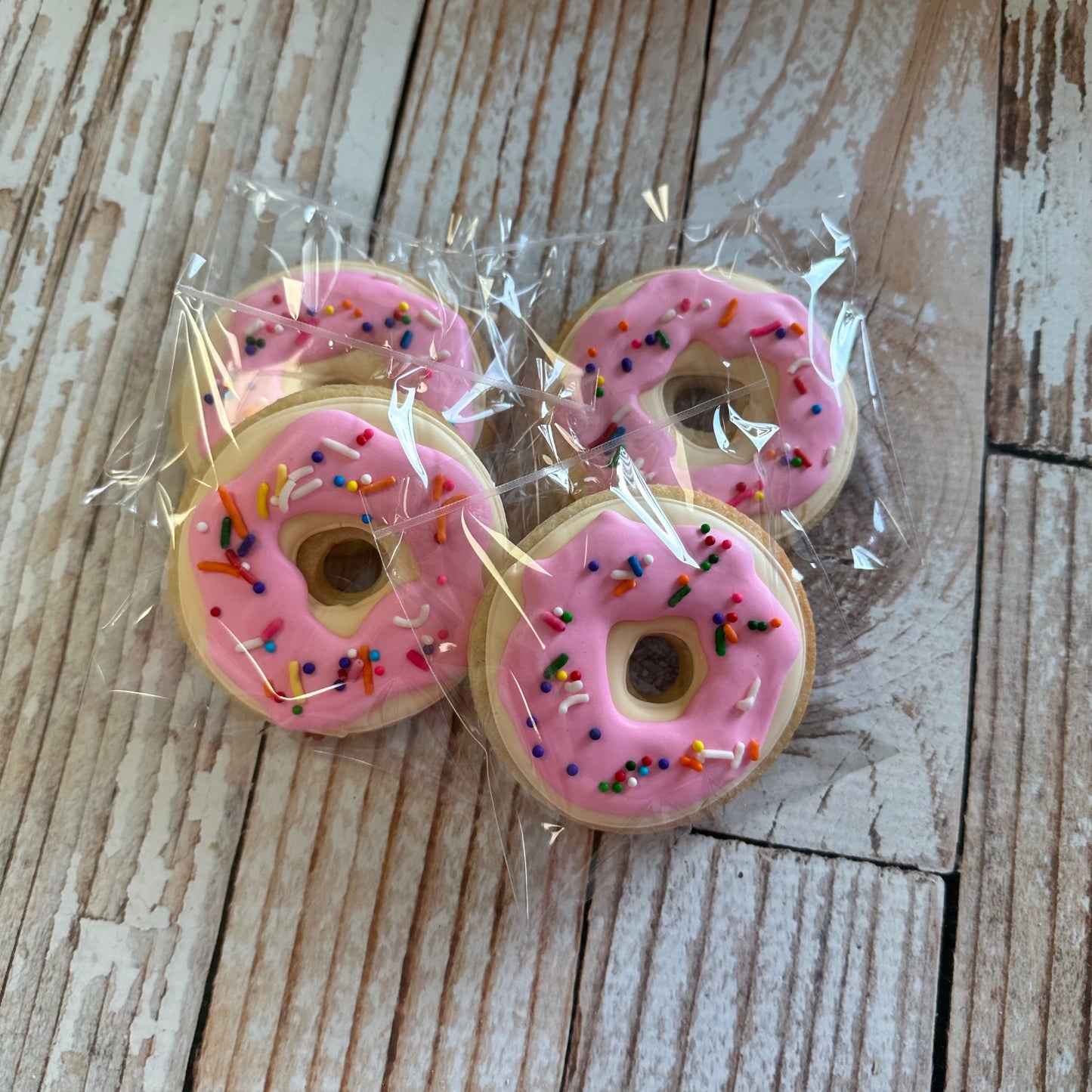 Donut Grow Up Birthday Cookies Donut Themed Party Cookies -12 Count