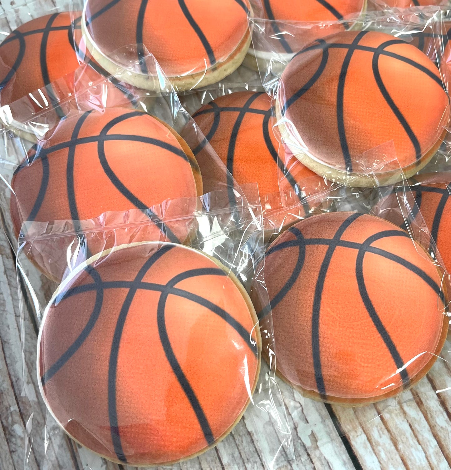 Basketball Sports Themed Cookies--12 Count