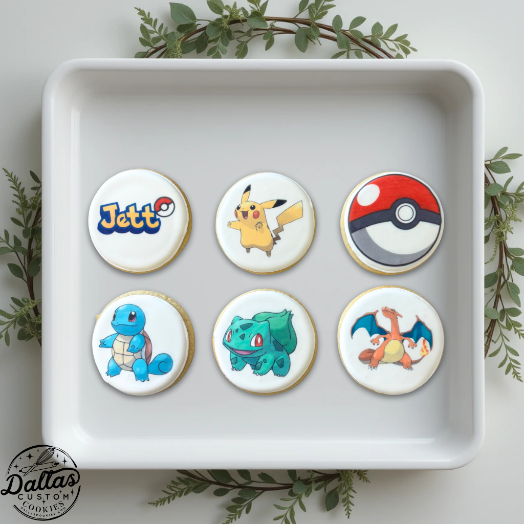 Pokémon Pokemon Character Group Set Themed Cookies--12 Count