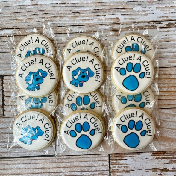 Blues Clues Themed Cookies--12 Count