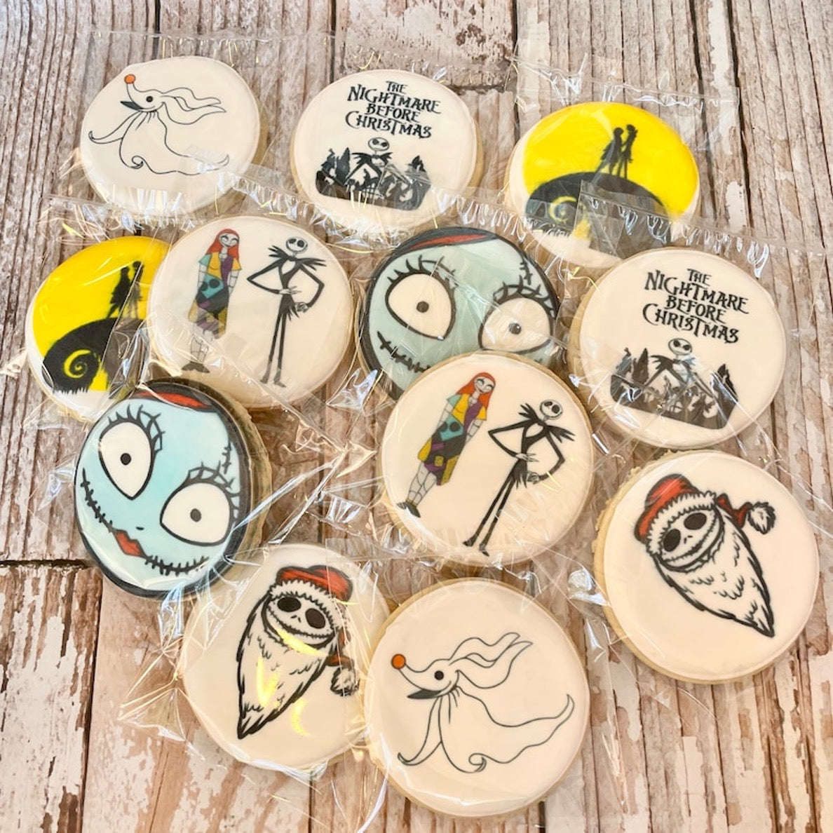 Nightmare Before Christmas Cookies--12 Count