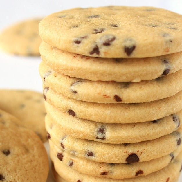 Chocolate Chip Circle Shaped Logo Cookies by the Dozen