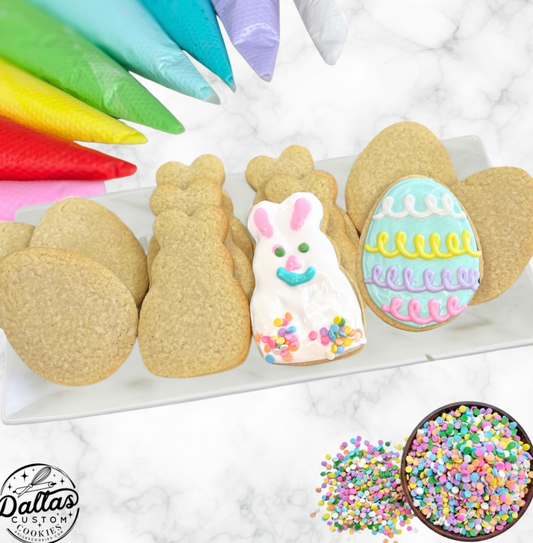 Easter Cookie Decorating Kit Deco Kit for DIY Cookie Decorating Kit --12 Count
