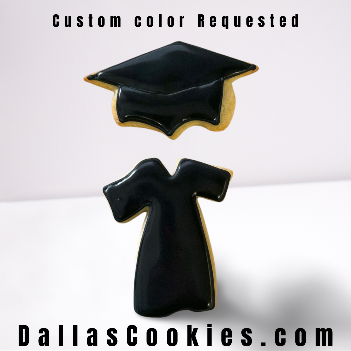 Custom Hand Decorated Graduation Cap & Gown --12 Count