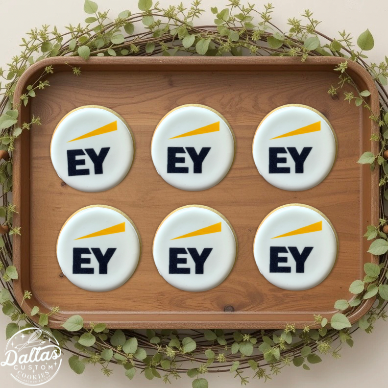 Corporate Logo Cookies by the Dozen--12 Count