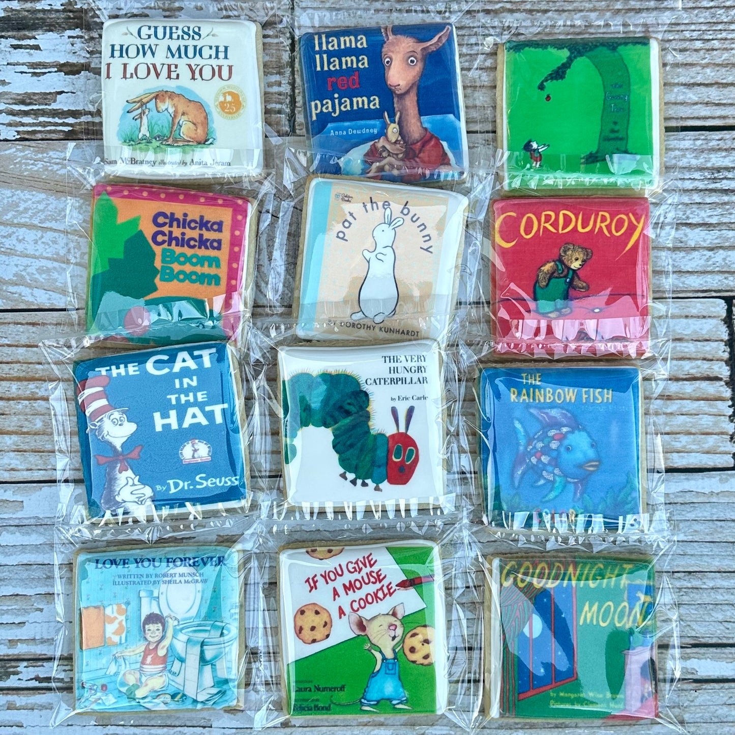 Story Book Baby Shower, Story Book Baby Shower Cookies--12 Count
