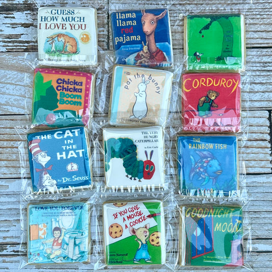 Story Book Baby Shower, Story Book Baby Shower Cookies--12 Count