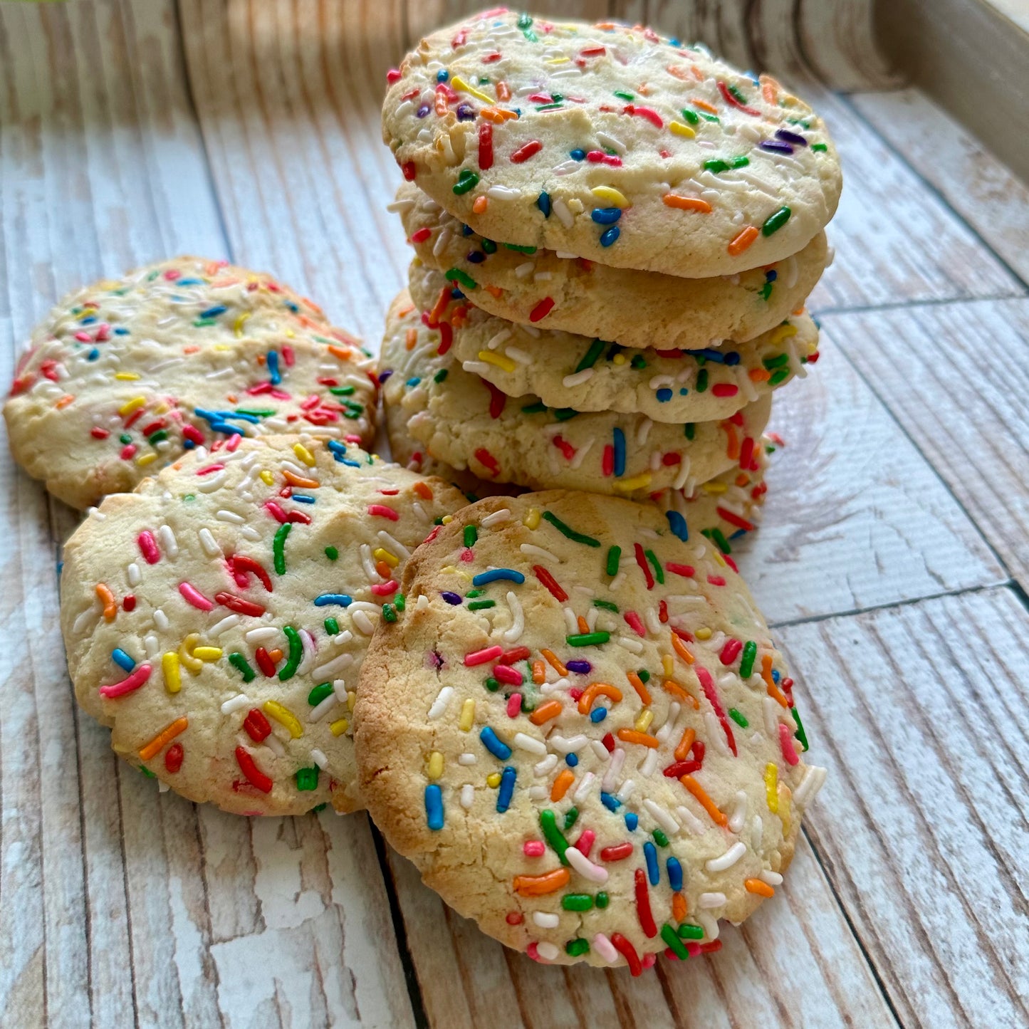 Gluten Free (GF) Celebration Classic Sugar Cookie w/Sprinkles Individually Wrapped--12 count
