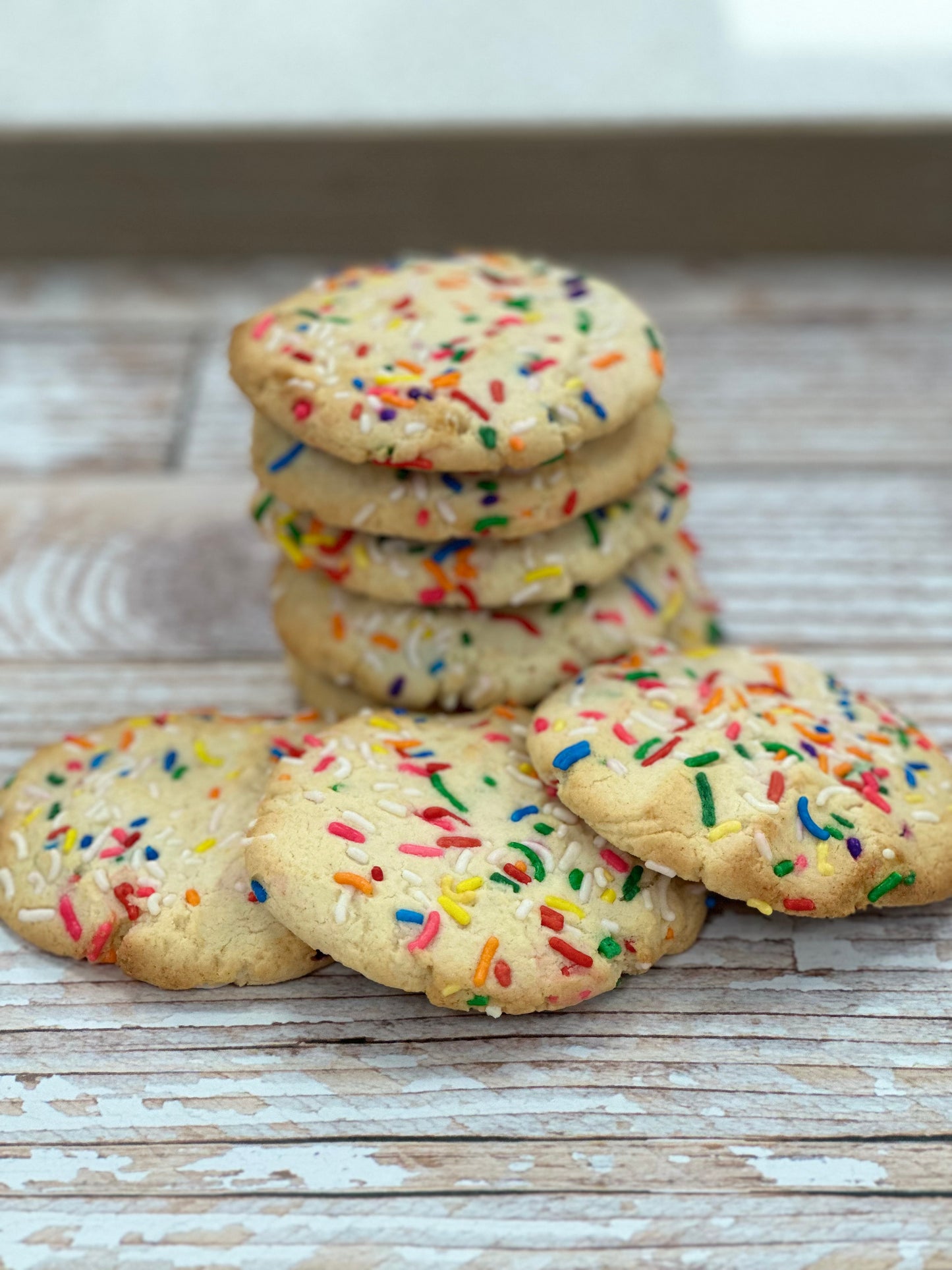 Gluten Free (GF) Celebration Classic Sugar Cookie w/Sprinkles Individually Wrapped--12 count