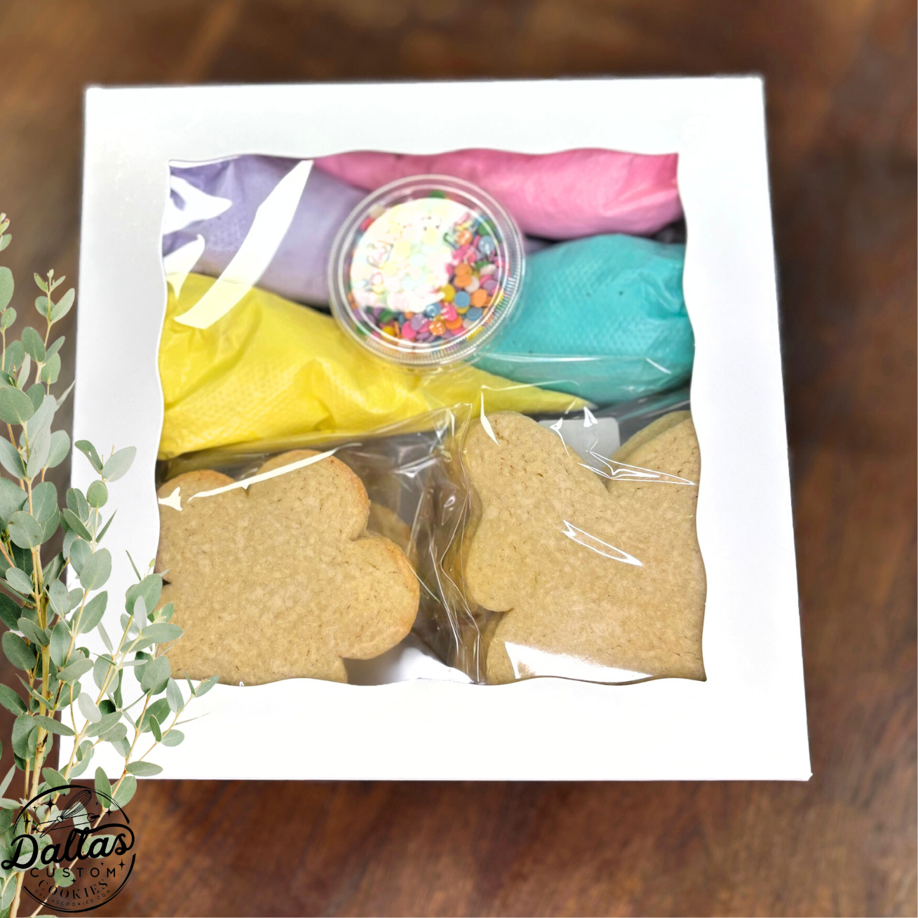 Spring Daisy Flower Butterfly Cookie Decorating Kit Deco Kit for DIY Cookie Decorating Kit --12 Count