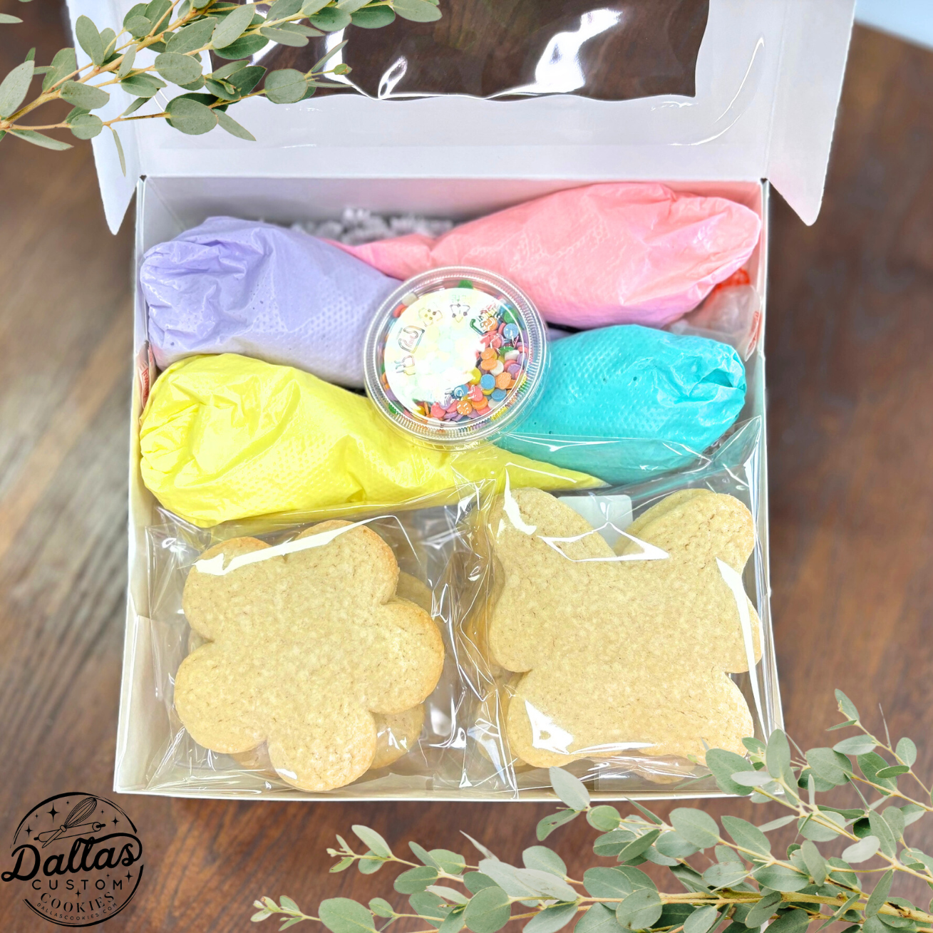 Spring Daisy Flower Butterfly Cookie Decorating Kit Deco Kit for DIY Cookie Decorating Kit --12 Count