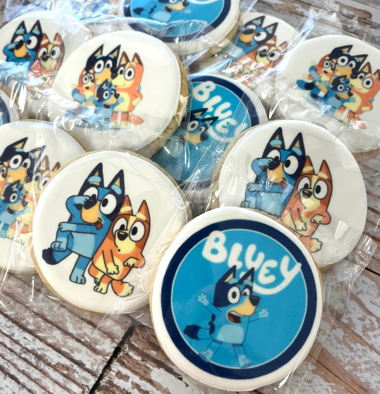 Bluey Themed Birthday Cookies--12 Count