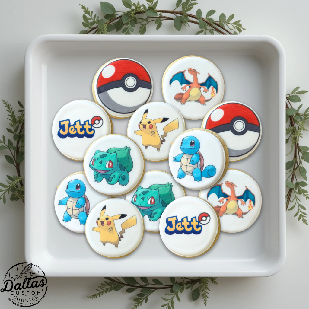 Pokémon Pokemon Character Group Set Themed Cookies--12 Count