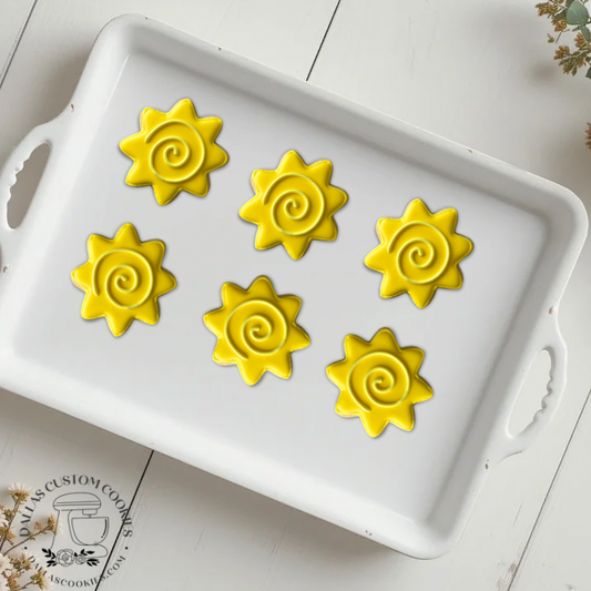 Spring Summer Sunshine Sun Cookie Set--12 Count
