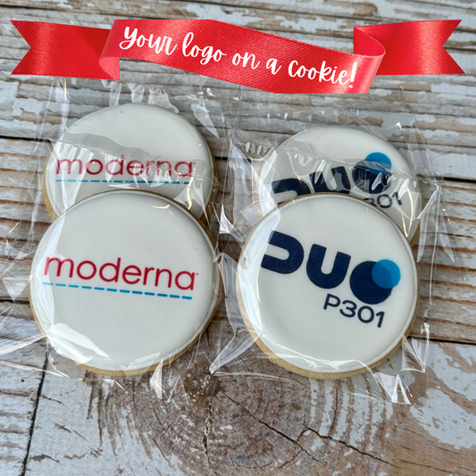Corporate Logo Cookies by the Dozen