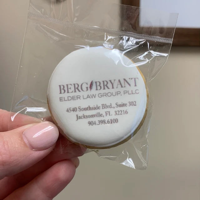 MINI Circle Logo Cookie w/"Live Preview"--12 Count