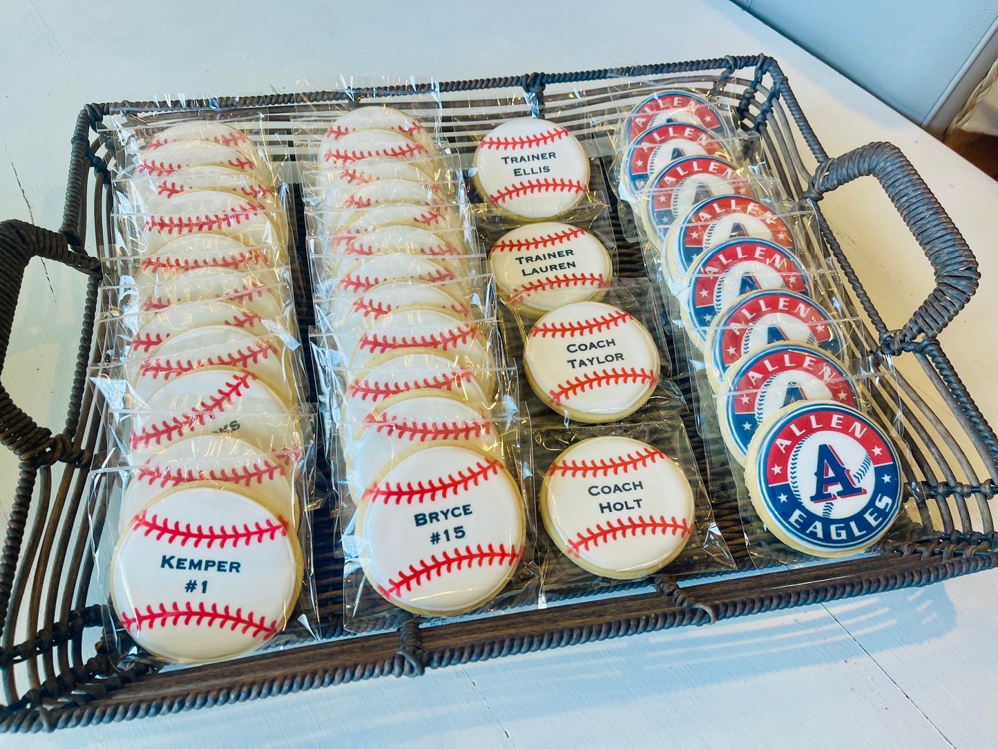 Baseball Sports Themed Cookies--12 Count