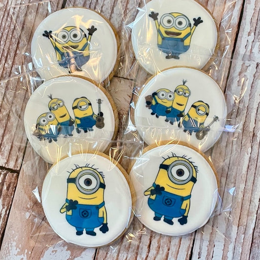 Minion Themed Cookies--12 Count