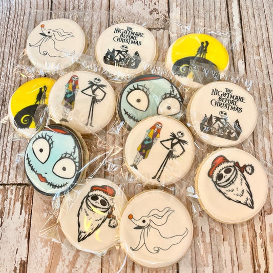 Nightmare Before Christmas Cookies--12 Count
